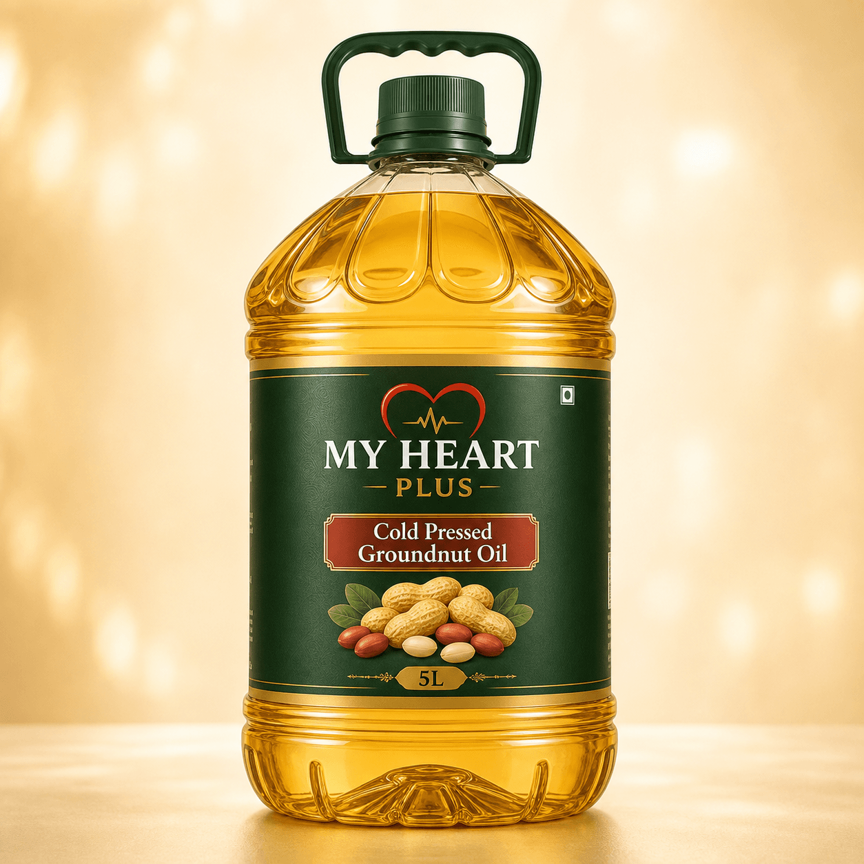 Cold Pressed Groundnut Oil - 5 Litre